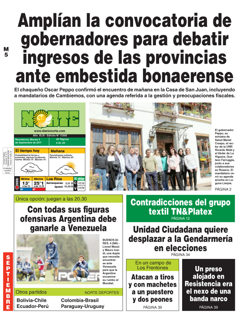 Edición del 05.09.17