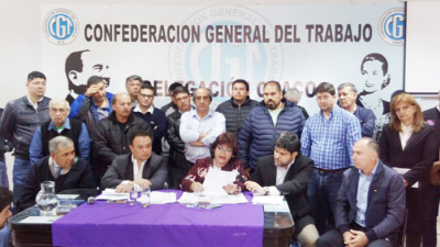 Aranda aclaró que el Sindicato de Judiciales era el nexo entre adjudicatarios y Vivienda