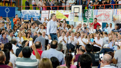 En Sáenz Peña, Macri instó a “seguir trabajando todos juntos para crecer”