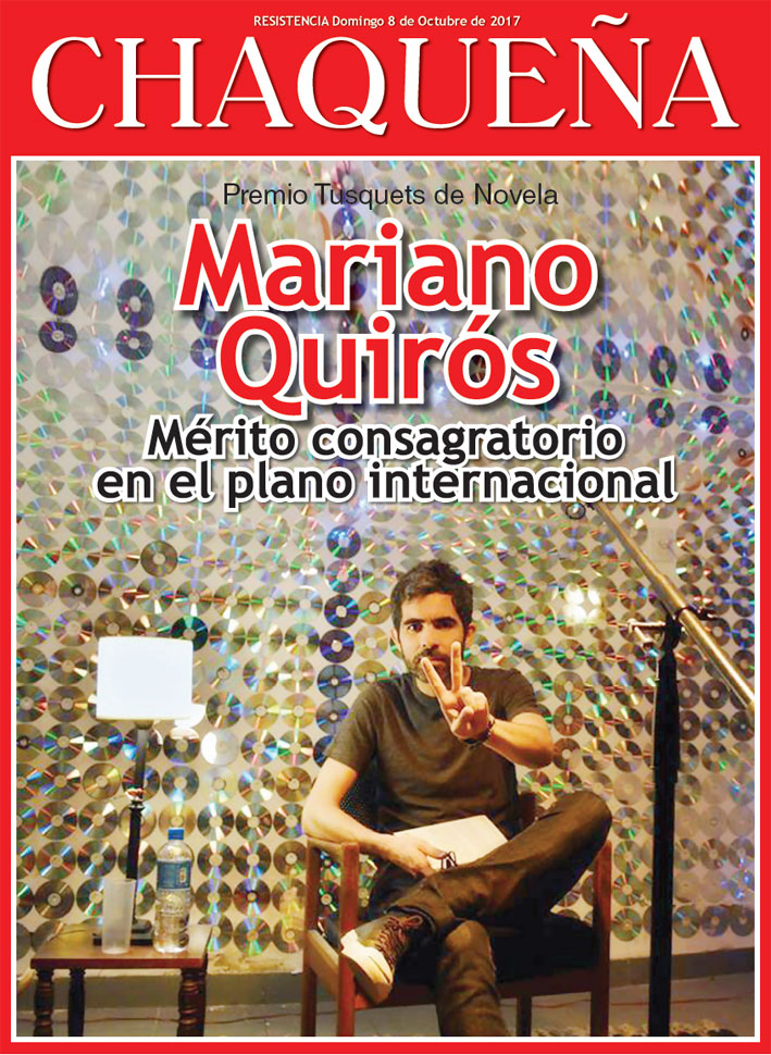 Mariano Quirós, mérito consagratorio en el plano intenacional
