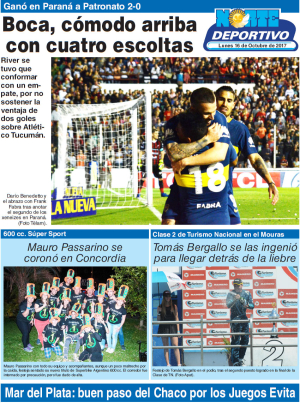 Boca, cómodo arriba con cuatro escoltas