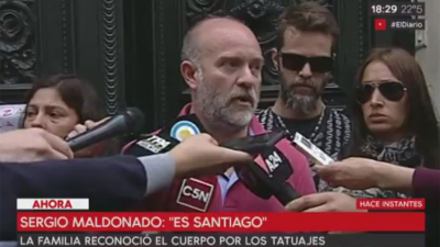 Sergio Maldonado: "Me pareció hipócrita que Macri haya llamado a mi vieja dos días antes de las elecciones"