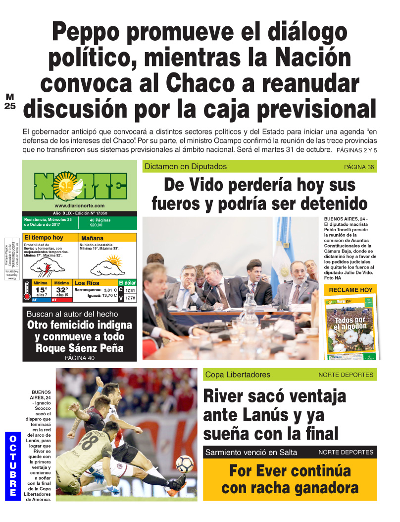 Edición del 25.10.17