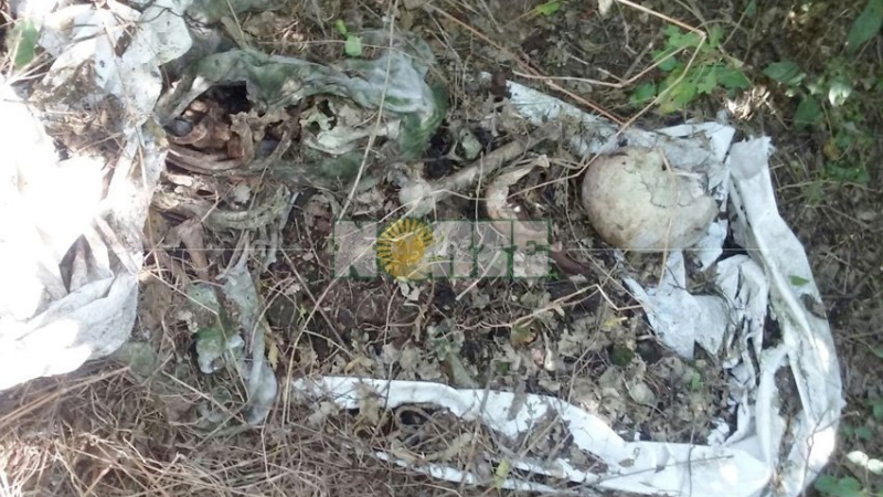 Encuentran restos óseos humanos en el interior de una bolsa en un paraje rural