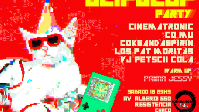 Se viene la Blipblop Party en Kandanga Patio Cultural