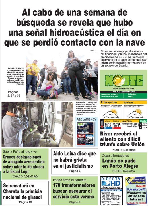 Edición del 23.11.17