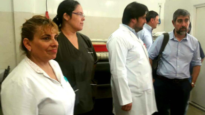 El ministro de Salud de la Provincia visitó sorpresivamente el hospital de Charata