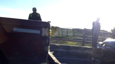 Demoras en el puente por un choque en cadena