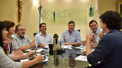 Acuerdan buscar financiamiento para mejorar el escurrimiento en Resistencia con obras estructurales