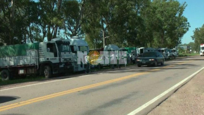 Transportistas autoconvocados paran por 48 horas en Charata