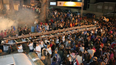 Presentaron en Tandil el salame más largo del mundo