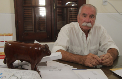 Santos y Cabral tras la conducción de la Rural