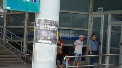 “Inactividad total” en el ámbito financiero en Resistencia por el paro bancario