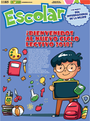 ¡Bienvenido al nuevo ciclo lectivo 2018!
