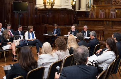 Magistrados federales debaten la  transformación de los poderes judiciales