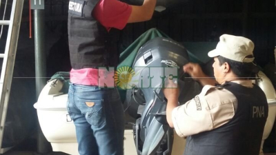 Encuentran otra lancha del supuesto testaferro vinculado a la familia de Horacio Rey
