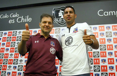 Juan Manuel Insaurralde feliz en Chile: “Colo Colo es el más grande” 