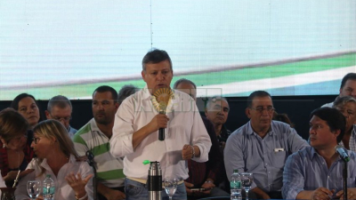 Peppo llamó a fortalecer las banderas de la justicia social y la inclusión en el congreso del PJ