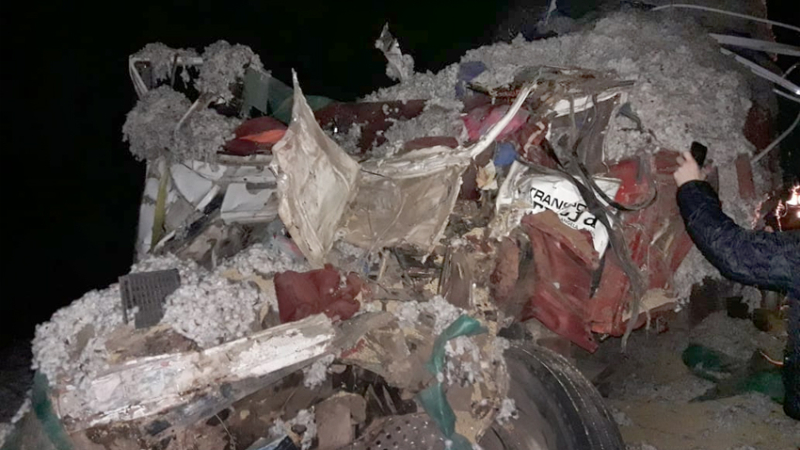 Fatal accidente en ruta 92 protagonizado por tres camiones