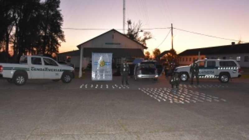 Desbaratan una banda narco paraguaya e incautan más de 100 kilos de marihuana