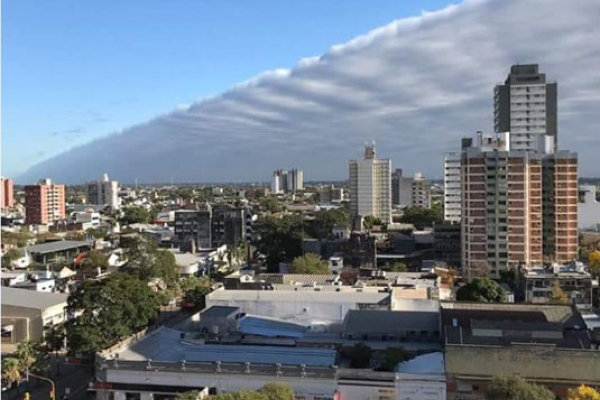 Las fotos del cielo albiceleste en el Chaco