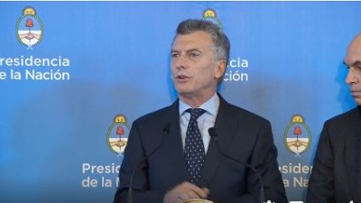 Macri: "Ya no queremos un Estado socio del narcotráfico"