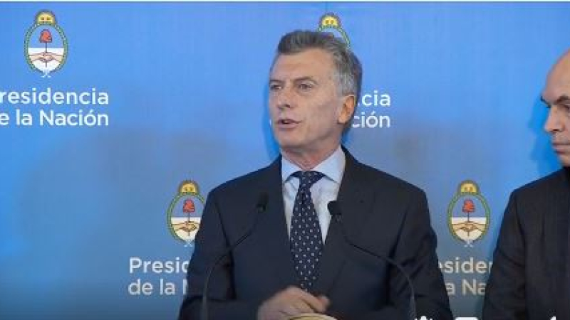 Macri: "Ya no queremos un Estado socio del narcotráfico"