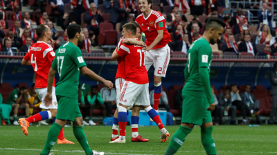 Aplastante debut de Rusia en el partido inaugural frente a Arabia Saudita