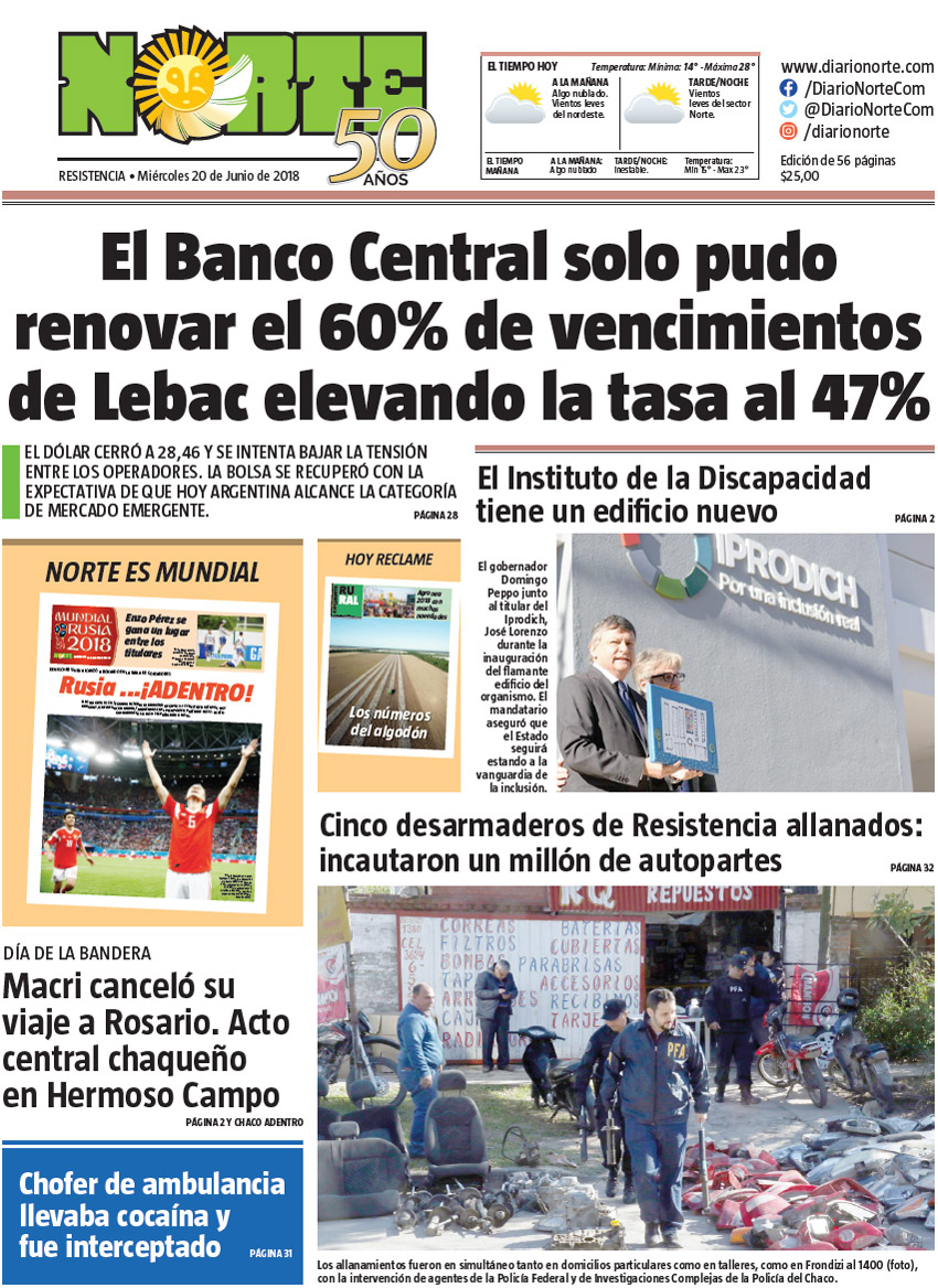 Edición del 20.06.18