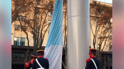 El presidente Macri y dirigentes políticos recordaron en redes sociales el Día de la Bandera