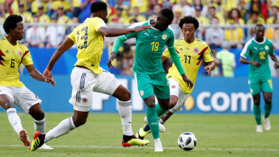 Colombia no puede quebrar a un sólido Senegal