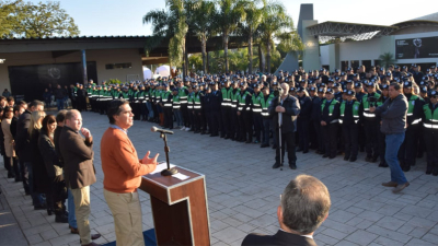 Presentaron la Policía Municipal con 700 miembros