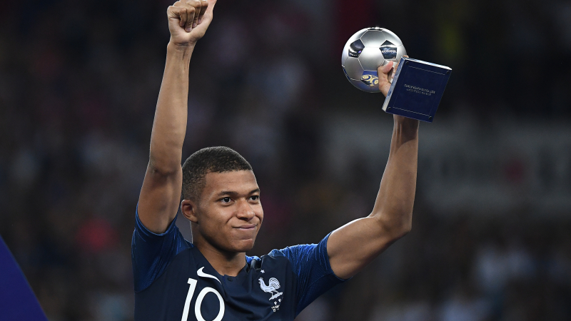 Mbappé se convirtió en la nueva gran estrella