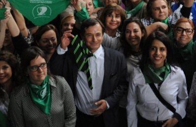 Amplia agenda por el aborto legal con visitas y una diversidad de sectores