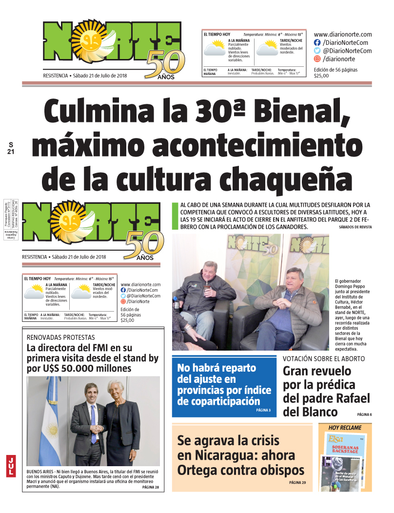 Edición del 21.07.18