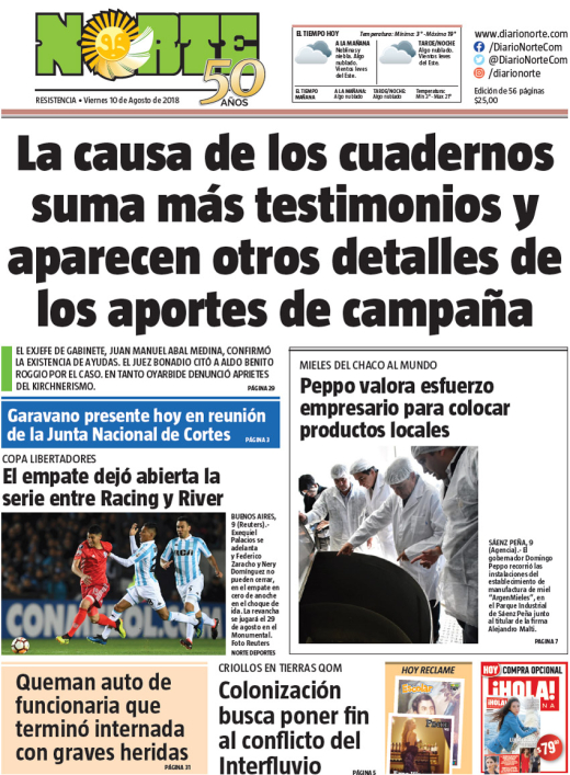 Edición del 10.08.18