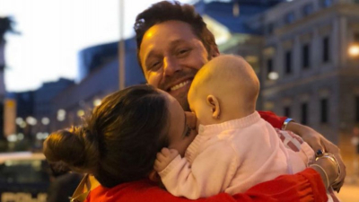 La China Suárez mostró la cara de su hija Magnolia por primera vez