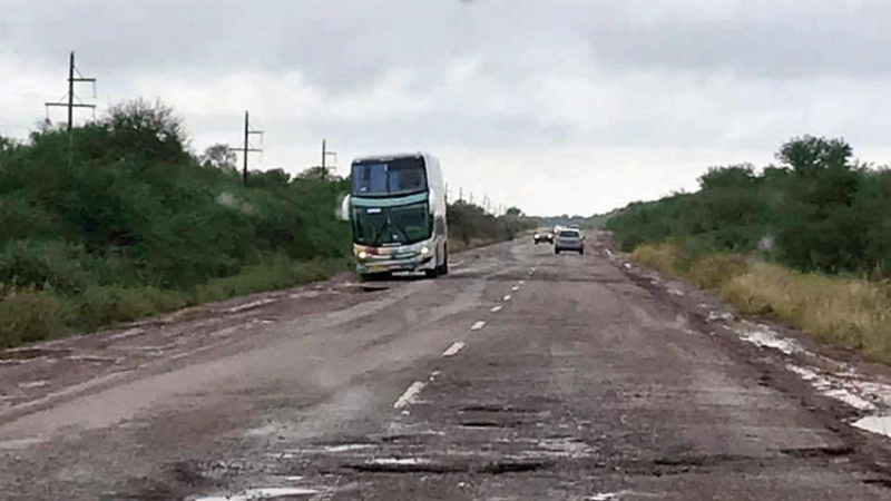 La ruta 16 que conecta el NEA con el NOA, a la espera de ser reparada