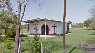 Peppo inauguró refacción integral de la capilla de Villa Fabiana