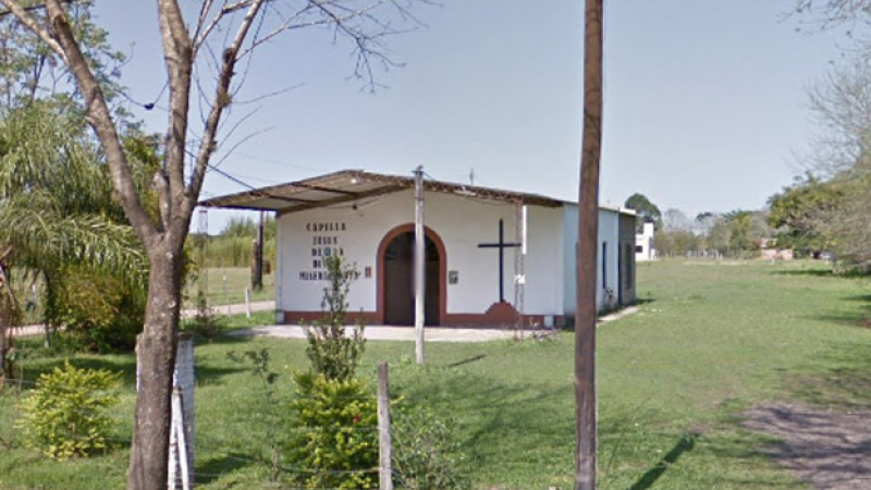 Peppo inauguró refacción integral de la capilla de Villa Fabiana