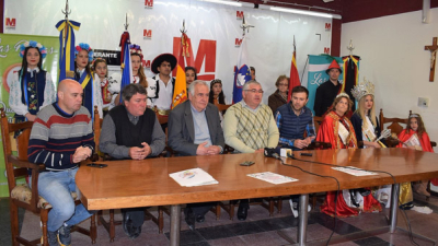 Las Breñas presentó la 40ª edición de la Fiesta del inmigrante