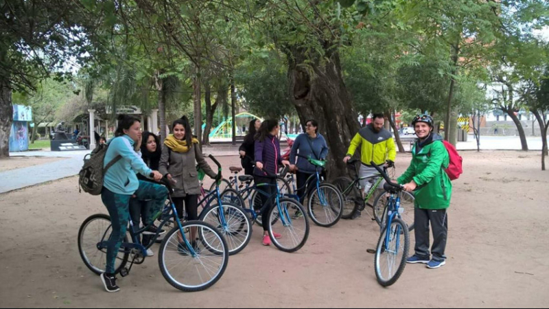 Bicicleteada para celebrar el Día Mundial sin Automóviles