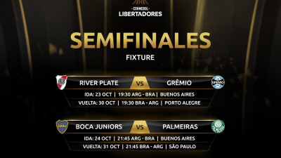 Días y horas de las semis
