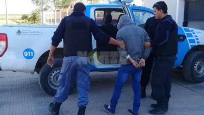 Trasladan para ser indagado al acusado del femicidio en Villa Berthet