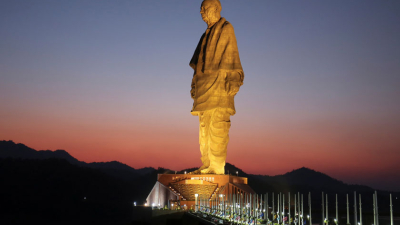 India inauguró la estatua más alta del mundo