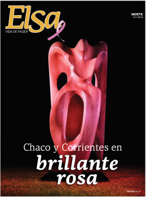 Chaco y Corrientes en brillante rosa