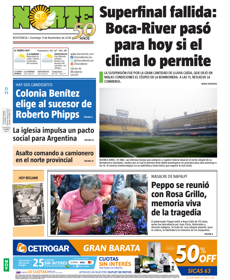 Edición del 11.11.2018