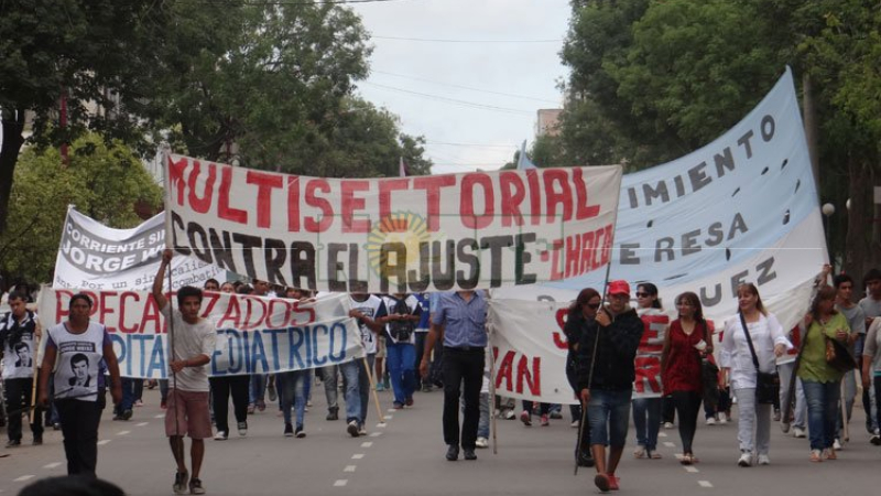 "El Chaco dice basta", es el lema del reclamo de distintos sectores