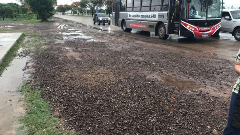 Un castigo diario frente al shopping