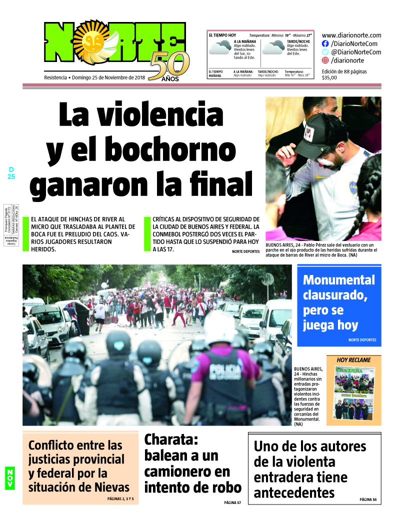Edición del 25.11.2018